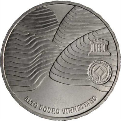 Portugal-2,5Euro-2008-CUNIbfr-WeinbauregionDouro-RS