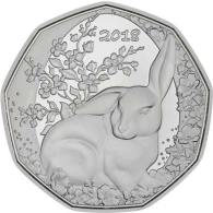 Österreich-5 Euro-2018-AGstgl-Osterhase-RS