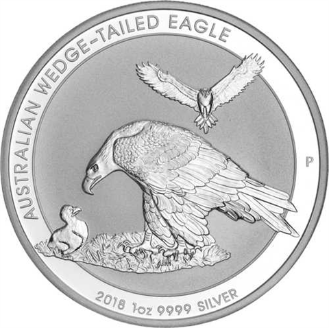 Australien-1Dollar-2018-AgStgl-Keilschwanzadler-RS