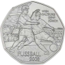 Österreich-5 Euro-2008-AGstgl-Fussball Wien-RS