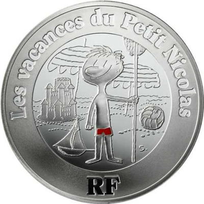 Frankreich 10 Euro 2014 PP Der kleine Nicolas - Ferien I