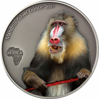 Kamerun-1000-Francs-Antique-Finish-2015-Mandrill-FARBE