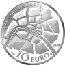 Frankreich-10-Euro-2020-Schätze-von-Paris-Champs-Elysees-Silber-PP-II