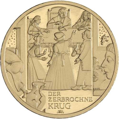 Deutschland-100 Euro-2024-AUstgl-Der zerbrochene Krug-RS