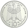 Deutschland 10 DM Silber 1999 - 50 Jahre SOS Kinderdörfer