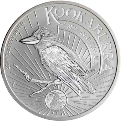 Australien-1-Dollar-Silber-2025-Kookaburra-Münze-RS