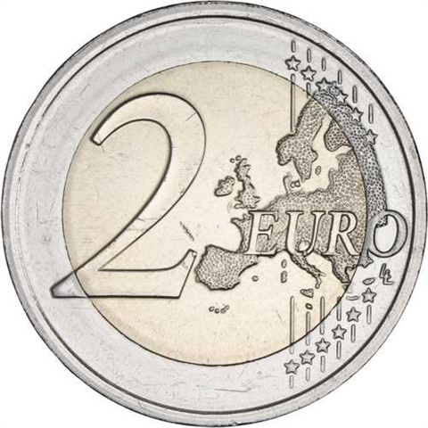 Estland-2 Euro-2025-bfr- Estnische Schriftsprache-RS