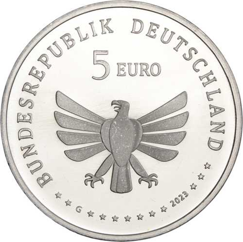 Deutschland-5Euro-2023-stgl-Schwalbenschwanz-RS