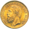 J.185 -  Baden  5 Mark 1877  Friedrich I. Gold