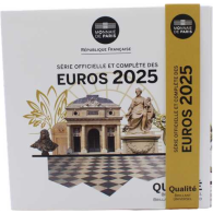 Frankreich-3,88 Euro-2025-Stgl-Kurssatz-Folder front