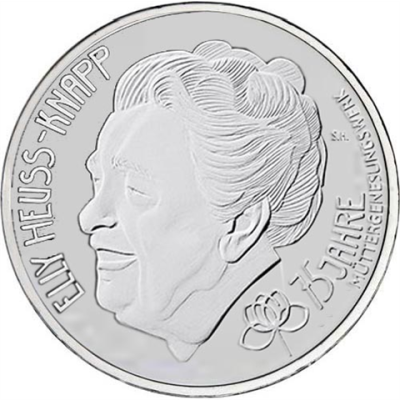 Deutschland-20Euro-2025-Silbermünze-Stgl-Prägende-Frauen-Elly-Heuss-Knapp-RS