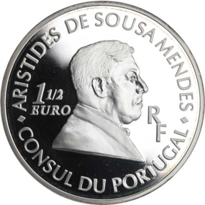 Frankreich-1,5Euro-2007-AGpp-Mendes-RS