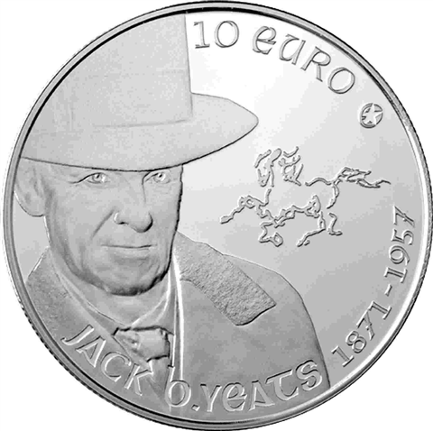 Irland 10 Euro 2012 PP Jack B. Yeats-I