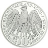 Deutschland 10 DM Silbermünze 2001 Bundesverfassungsgericht