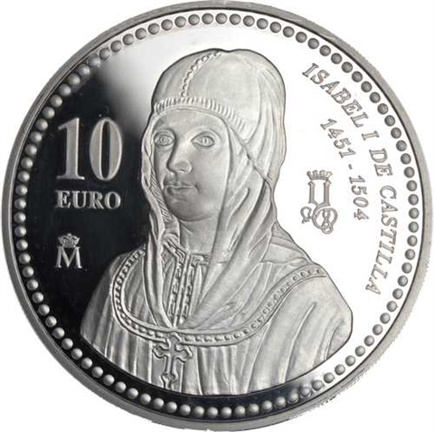 Spanien-10Euro-2004-AGpp-Isabel-RS