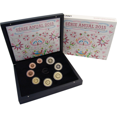 Portugal KMS 2015 Proof Set offen