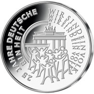 Deutschland 25 Euro Silber 2015 Deutsche Einheit