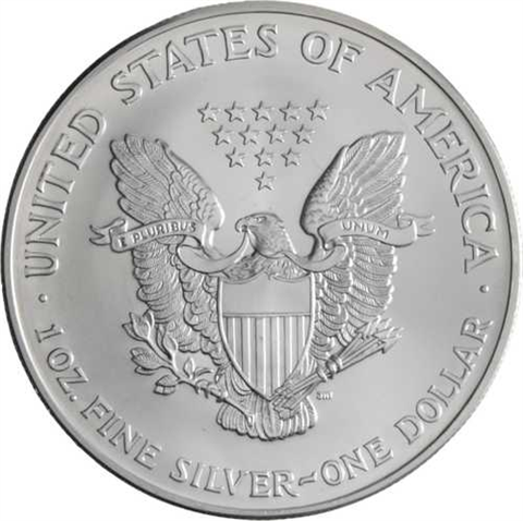 USA-4x1 Dollar-2002-AG-Silver Eagle Konvolut-Farbe-RS