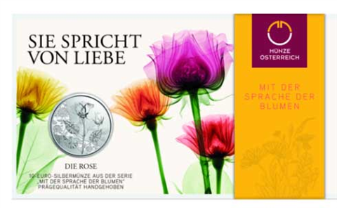 Österreich-10-Euro-Silber--Gedenkmünze-2021-Rose-hgh-Folder-III