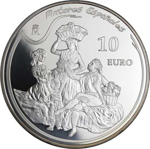 Spanien-50+3x10Euro-2010-SerieSpanischeMaler