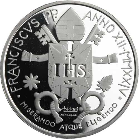 Vatikan-5 Euro-2024-AGPP-Heiliger Philippus-VS