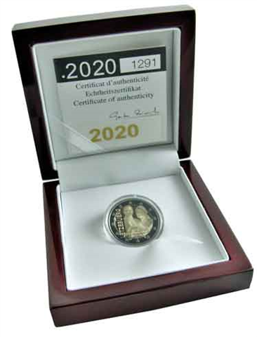 Luxemburg-2-Euro-2020-Geburt-Prinz-Charles-Jean-PP-I