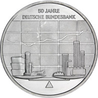 Deutschland 10 Euro Silber 2007 - 50 Jahre Deutsche Bundesbank