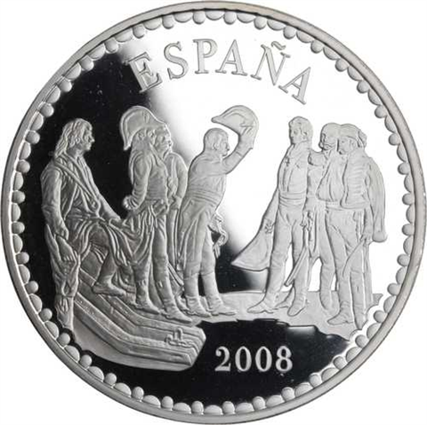 Spanien-3x10Euro-2008-AGPP-Unabhängigkeit-Etui