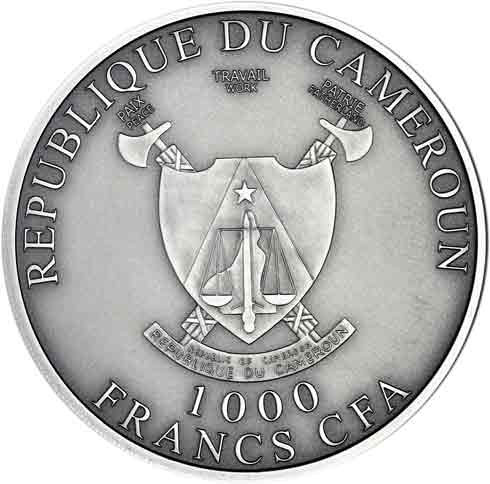 Kamerun 1 Oz Silber 2019 Dromedare