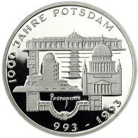 Deutschland 10 DM Münze 1993 PP - 1000 Jahre Potsdam