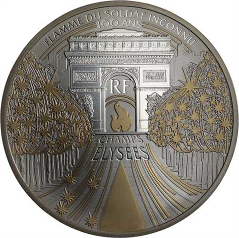 Frankreich-10-Euro-2020-Schätze-von-Paris-Champs-Elysees-Silber-PP-I