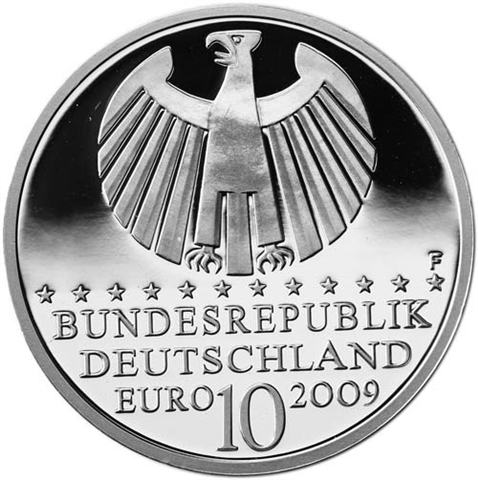 Deutschland-10-Euro-2009-PP-400-Jahre-Keplersche-Gesetze-I