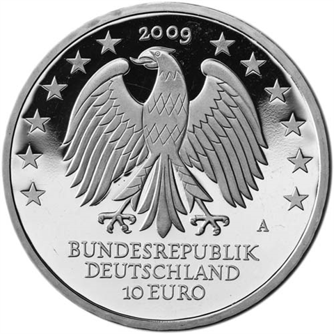 Deutschland-10-Euro-2009-PP-600-Jahre-Universität-Leipzig-I