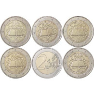 Deutschland 2 Euro 2007 bfr. Römische Verträge im Satz A - J