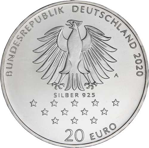 Deutschland-20Euro-2020-AGstgl- Freiherr Münchhausen-RS