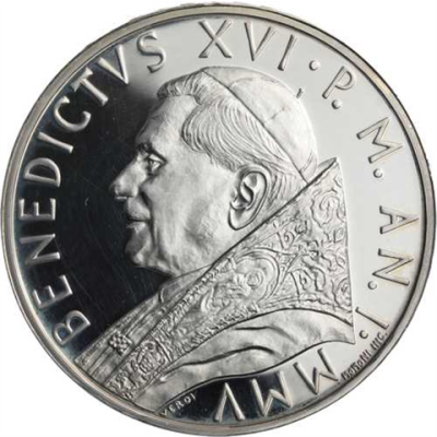 Vatikan-10 Euro-2005AGPP-Eucharistie-RS