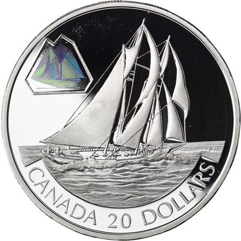 Kanada 20 Dollar 2000 PP The Bluenose-Etui