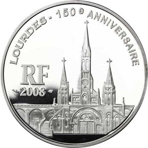 Frankreich 1,5 Euro 2008 PP Lourdes I