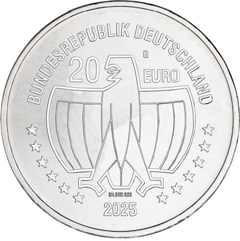 Deutschland-20Euro-2025-Stgl-AG-Jahr-der-Frau-RS