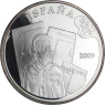 Spanien-10Euro-2009-AGpp-Dali-Selbstportrait-VS