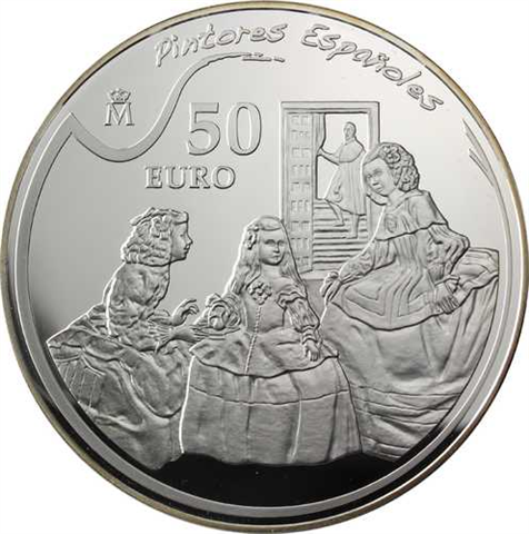 Spanien-50Euro10Euro-2008-AGpp-Valaquez-Etui