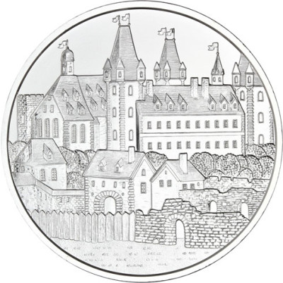 Österreich 1 oz Silber 825 Jahre Münze Wien