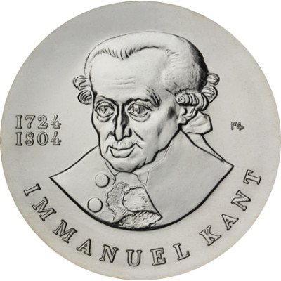 J.1549 - DDR 20 Mark 1974 - Immanuel Kant Sonderpreis 