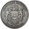 Gabun 3 Oz Silber 2013 Schlange