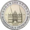 Deutschland 2 Euro 2006 bfr. Holstentor Lübeck Mzz. G