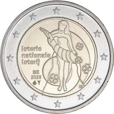 Belgien-2 Euro-2025-Stgl-Lotterie-RS