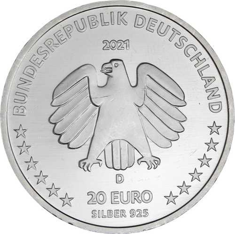 Deutschland-20Euro-2021-AGstgl-Sophie Scholl-RS