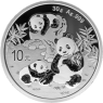 China-10Yuan-2025-Ag-Stgl-Panda-Silbermünze-RS