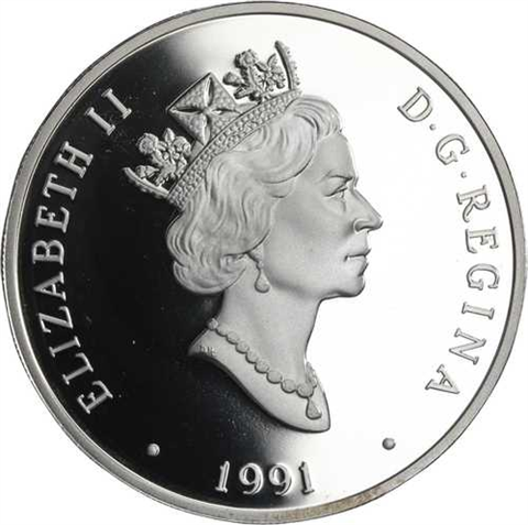 Kanada-20 Dollar-1991-PP-Silver Dart-RS