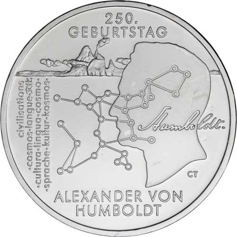 Deutschland-20Euro-2019-AGstgl- Alexander Humboldt-RS